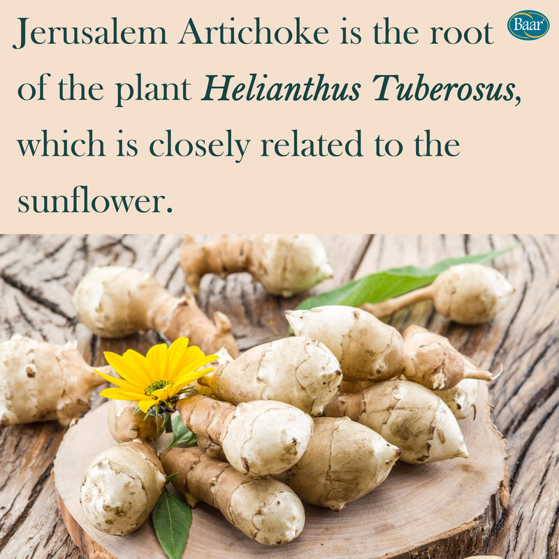 [Australia] - Baar Organic Jerusalem Artichoke, 320 mg, 100 Capsules 