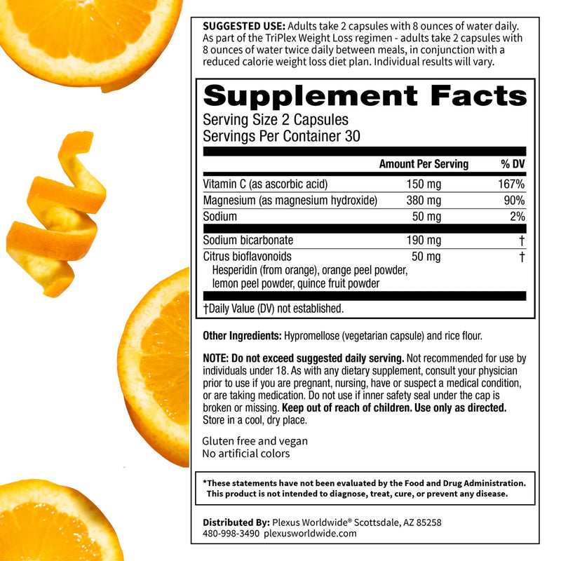 Plexus® Bio Cleanse® 60 ct. | Daily gut health supplement with magnesium for digestive cleansing, regularity, and vitamin C antioxidant support