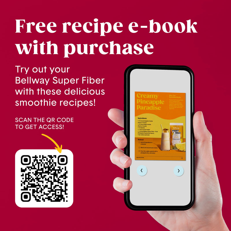 [Australia] - Bellway Super Fiber Powder + Fruit, Sugar Free Organic Psyllium Husk Powder Fiber Supplement for Regularity, Bloating Relief & Digestive Health, Plant-Based, Raspberry Lemon (50 Servings) 