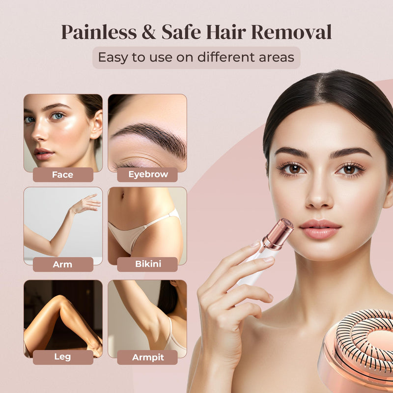 [Australia] - Gen 2 Replacement Heads for Finishing Touch Flawless Facial Hair Removal for Women, Also fits Profeir innobeaut gurelax EVIEY KRADAA VISOFO bikurpia Hair Remover Razor Generation 2 (Set of 4) 