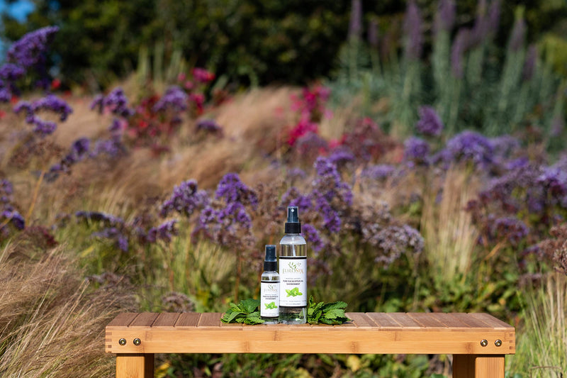 Pure Eucalyptus Oil ShowerMist and Steam Room Spray, All-Natural Premium Aromatherapy Essential Oils - Menthol Infused, Duo Pack, 8oz and 2oz