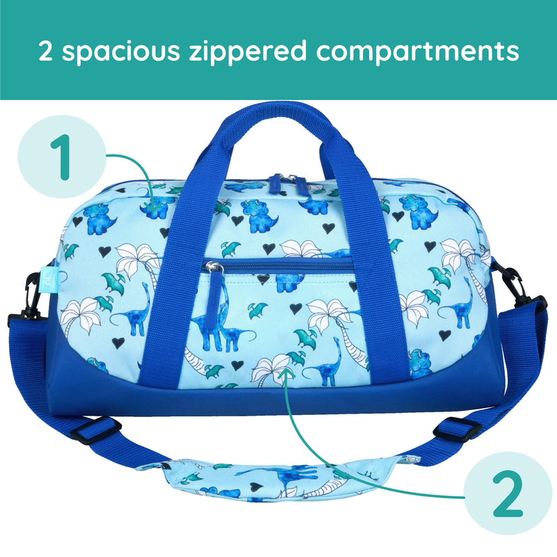 Wildkin Unisex Kid's School 18 x 9 x 9 inches Blue Dino