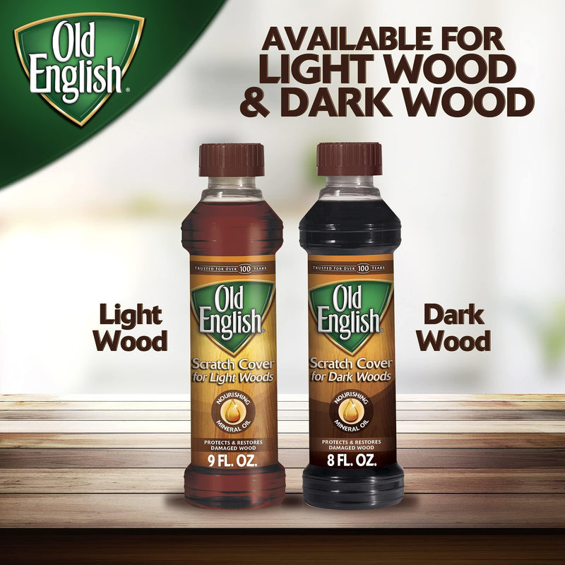 [Australia] - Old English 75144 Scratch Cover For Dark Woods, 8oz Bottle, Wood Polish 8 Fl Oz (Pack of 1) 