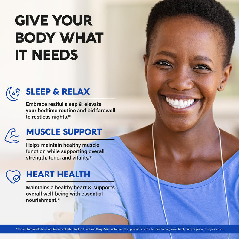 [Australia] - Magnesium Citrate Capsules 1000mg | High Absorption Supplement - Sleep, Muscle & Heart Support - Vegan | Non-GMO - Made in USA - As Powder | Pills | Tablets - 120 Capsules, 2 Month Supply 120 Count (Pack of 1) 