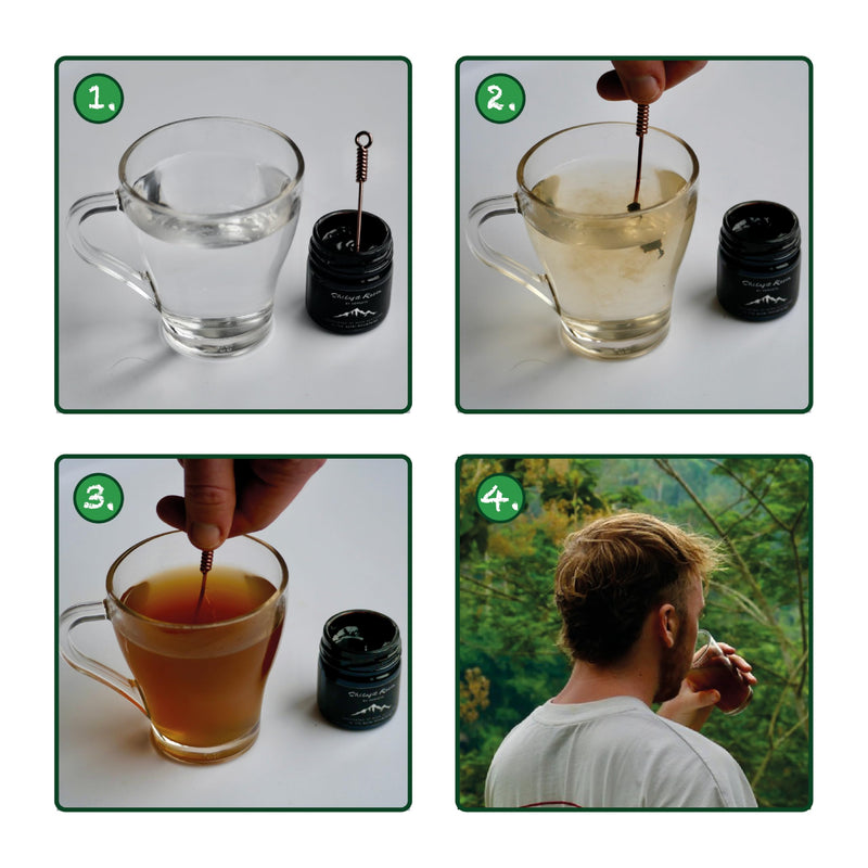 [Australia] - Semveta Original Altai Shilajit - 50g High-quality resin, 87+ minerals, fulvic acid - Heavy metal tested & cold water filtered - Natural - For vitality, clarity & immune system - 4 month supply 