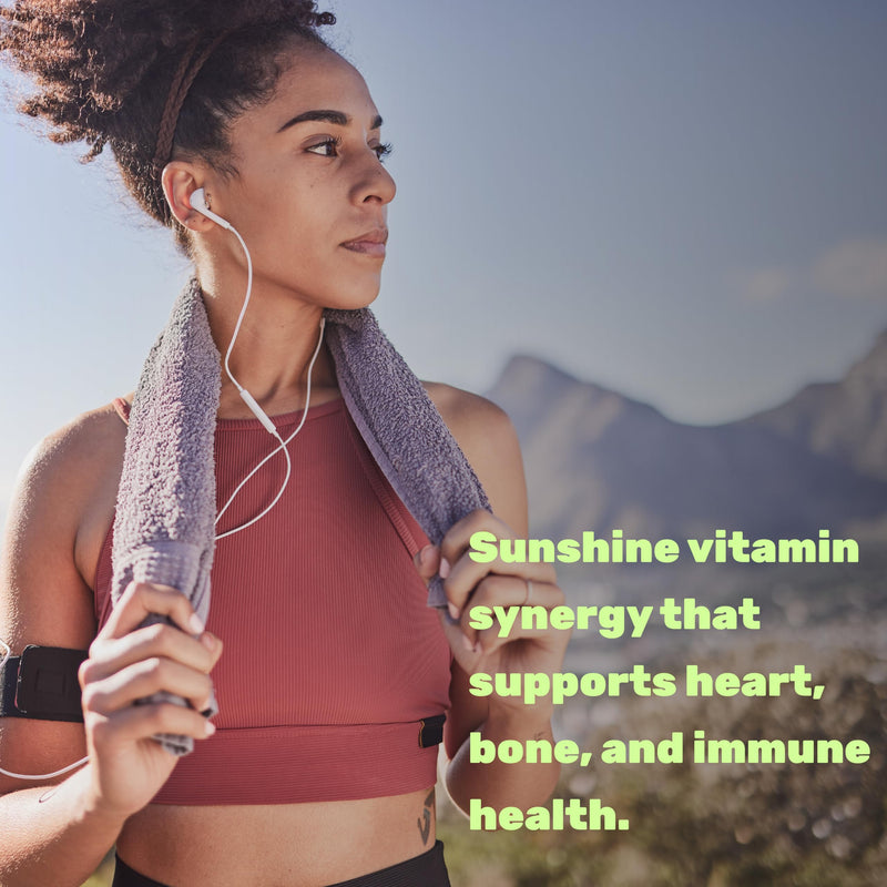 DEAL SUPPLEMENT Vitamin D3 5,000 IU + K2 MK7 Softgels, 250 Count | 2-in-1 Complex | Easy to Swallow 250 Count (Pack of 1)