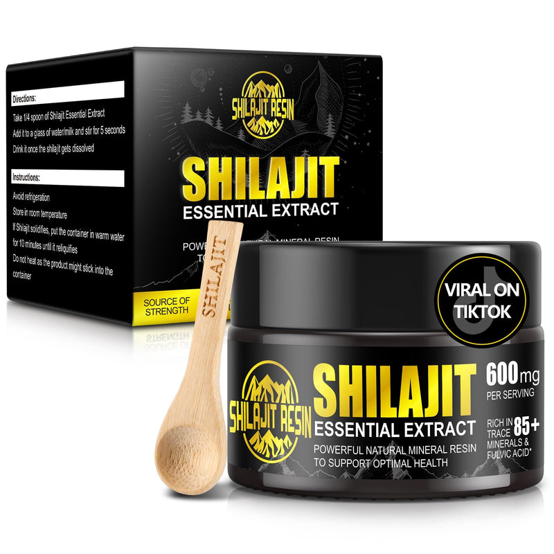 [Australia] - Shilajit Original Pure Himalaya Organic - Pure Shilajit Original, Natural Shilajit Resin, Highly Concentrated Shilajit Resin, with Over 85 Trace Elements and Fulvic Acid, for Men and Women (1 Piece) 