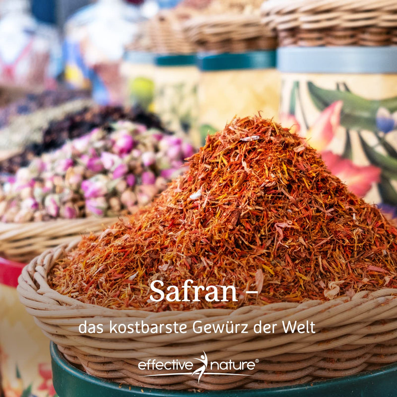 [Australia] - Saffron extract capsules - 180 pieces for 3 months - With 30 mg saffron from Spain - Safranal content of at least 2% (600 µg) - With vitamin C from organic acerola 