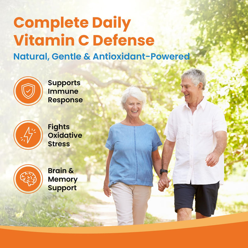 Camu Camu Vitamin C Supplements with Blueberry Extract - Whole Food VIT C & Bioflavonoids for Immune Support, Everyday Wellness & Skin Health - 120 Vegetarian Capsules