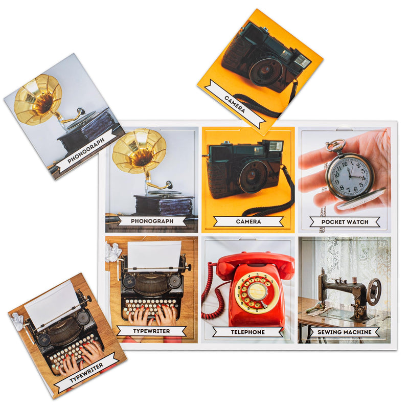 [Australia] - Assistex Matching Game Activity Board - Dementia Activities for Seniors - Memory Games for Adults with Alzheimers - Memory Loss and Alzheimers Activities - Matching Card Memory Games for Seniors Men's Edition 
