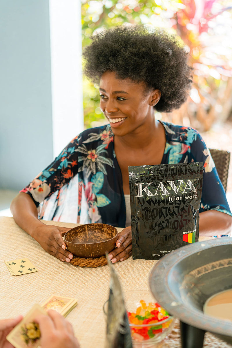 [Australia] - Kava Waka Powder – Authentic, Noble Kava Root Powder from Fiji – Premium, Responsibly Sourced, 16 Oz 