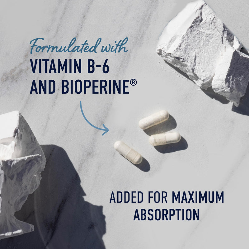 Chelated Zinc Supplements - Zinc Glycinate 30 mg (120 Capsules) Highly-Absorbable TRAACS Chelated with Vitamin B6 & BioPerine - Immune & Skin Health Support - Non-GMO, Gluten-Free - 4 Month Supply