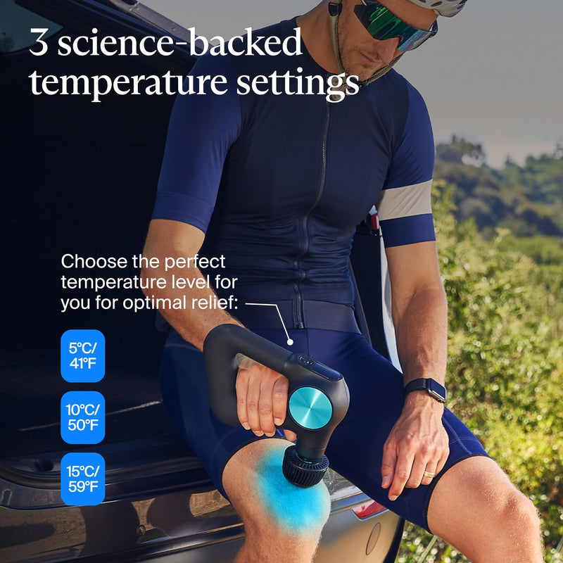 [Australia] - Theragun Cold Attachment for PRO Plus Deep Tissue Massage Gun, Features 3 Cold Therapy Temperature Levels for Custom Pain Relief, Inflammation and Swelling Treatment (Only Compatible with Pro Plus) PRO Plus Cold Attachment 