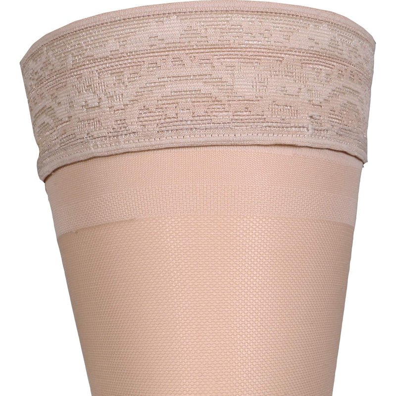 [Australia] - Truform Sheer Compression Stockings, 15-20 mmHg, Women's Thigh High Length, 20 Denier Nude Medium (1 Pair) 