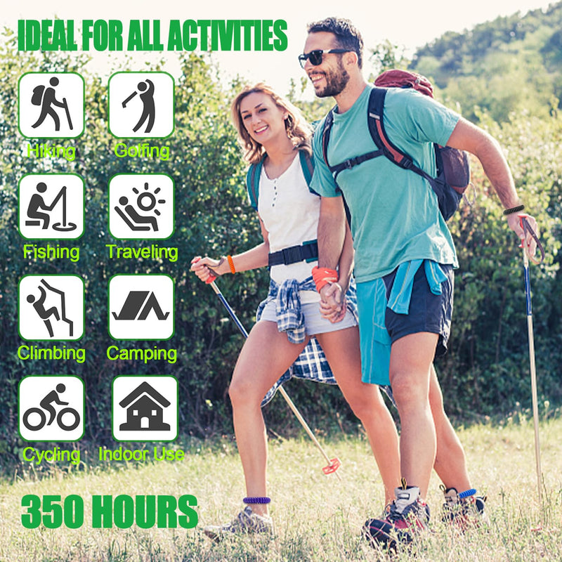 [Australia] - Mosquito Repellent Bracelets 45 Pack, Individually Wrapped Mosquito Repellent Bands with 60 Pcs Mosquito Stickers Patches, DEET Free Insect Bug Repellent Wristbands for Adults and Kids 