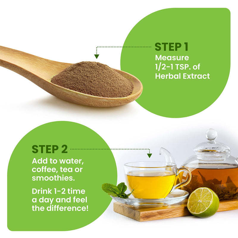 [Australia] - Certified Organic He Shou Wu - Large 5oz Bag of 30:1 Concentrated-Fo-ti - Organic Foti Extract- Fo ti He Shou Wu Organic-Plus Free Bamboo Spoon Pack of 1 - 5 Ounces 