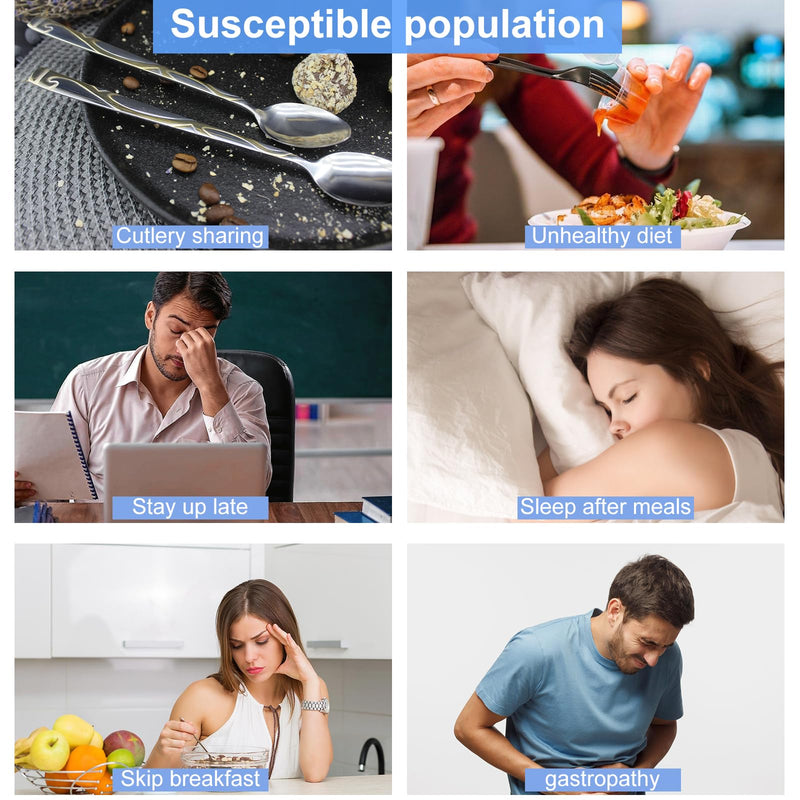 [Australia] - Helicobacter Pylori Stool 2 Test Kits, H. Pylori，h. Pylori Stool (Antigen)10-15 Minutes of Quick Home Testing, The Result is Highly Accurate, Easy to Read and use 
