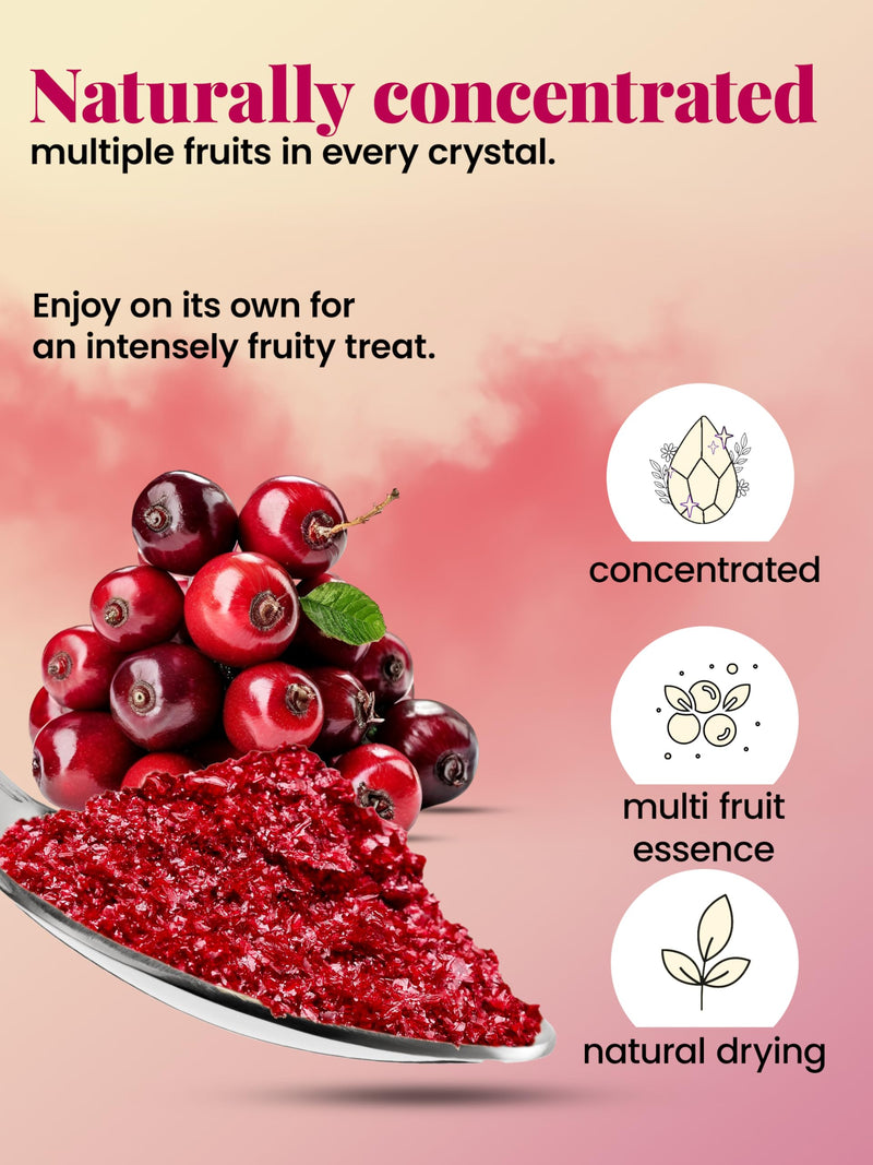 Pure Cranberry 90g – Better then freeze dried fruit - concentrated powder - low temperature drying – Preserving natural enzymes, rich in antioxidants
