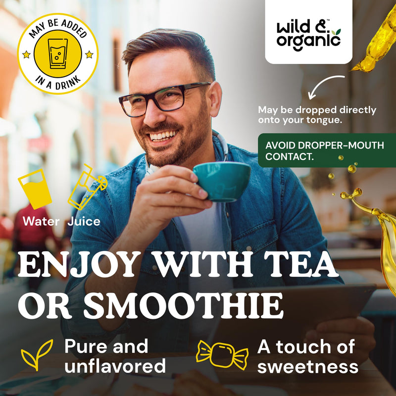 [Australia] - Wild & Organic Stinging Nettle Leaf Extract Drops - Urinary Tract Support - Liquid Stinging Nettle Supplement - Urtica Dioica Tincture - 2-Month Supply - Vegan, Sugar & Alcohol-Free - 2 fl oz 2 Fl Oz (Pack of 1) 