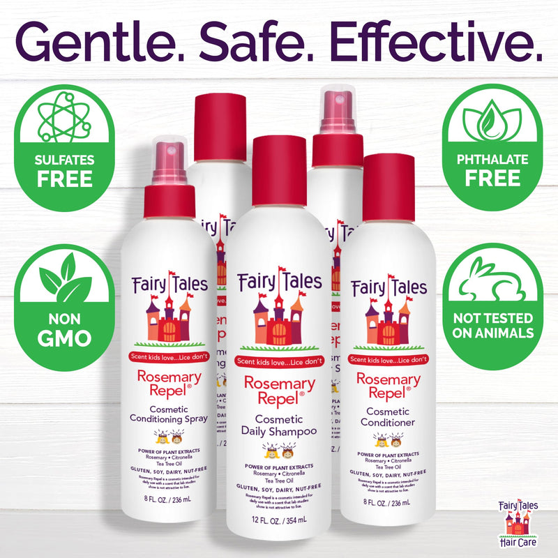 [Australia] - Fairy Tales Rosemary Repel Daily Kids Conditioning Spray ‚Äì Kids Like the Smell, Lice Do Not, 8 fl oz. (Pack of 1) 8 Fl Oz (Pack of 1) 