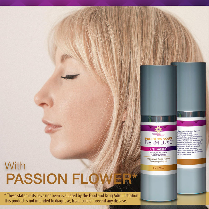 Pro GlowVous DermLuxe Our Best Anti Wrinkle Serum - Our Best Anti Aging Serum - Our Best Vitamin C Serum for Face Anti Aging - Glovous Derm Luxe Anti Aging Regenerating Serum Anti Aging Wrinkle Serum