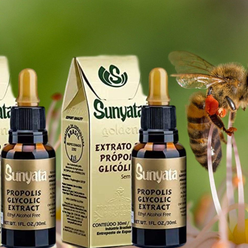 [Australia] - Brazil Brazillian Green Bee Propolis Liquid Extract Sunyata No Alcohol 30ML(1 Pack) 