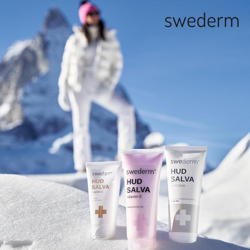 swederm Hudsalva Skin Moisturizer with Vitamin E, Shea Butter, 1,69 fl oz | dry skin remedy, glycerin, shea butter, allantoin, elbows, cracked heels, Scandinavian quality, travel essentials 1.69 Fl Oz (Pack of 1)