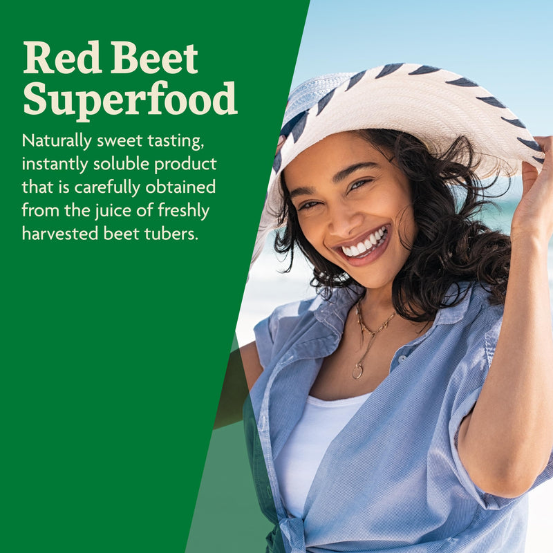 [Australia] - Floradix Salus Red Beet Crystals - Organic Nutritional Beet Root Powder Mix - Superfood Powder Supplement with Vitamin C, Folate, Magnesium & Potassium - 7 Oz 