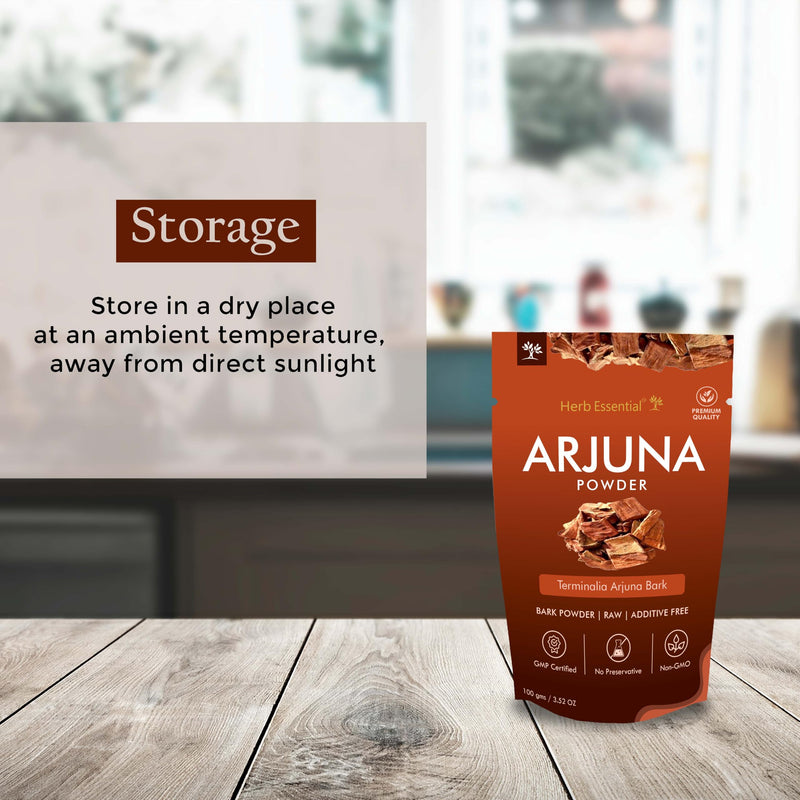 [Australia] - 7.05 Ounce Arjuna Powder, Terminalia Arjuna Bark Supplement, No Preservatives, Vegan and GMP Certified- 3.52 Ounce (100g Pack of 2) 200 g 