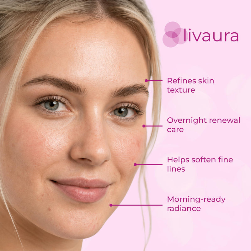 LIVAURA Retinol Day Cream SPF 20 - Anti Aging Face Moisturizer for Women | Daily face cream for mature and aging skin with Vitamin C and E - lightweight wrinkle care that wears under makeup