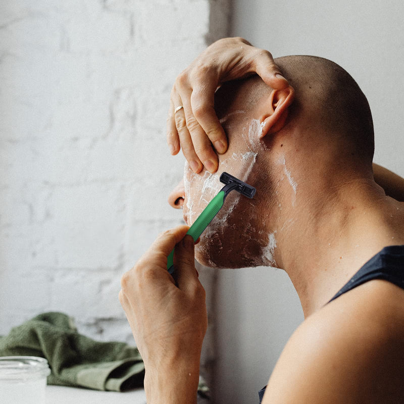 [Australia] - Disposable Razors Bulk, Individually Wrapped Razors for Travel, Hotel, Airbnb, and Homeless (100 Pack) 100 Pack 
