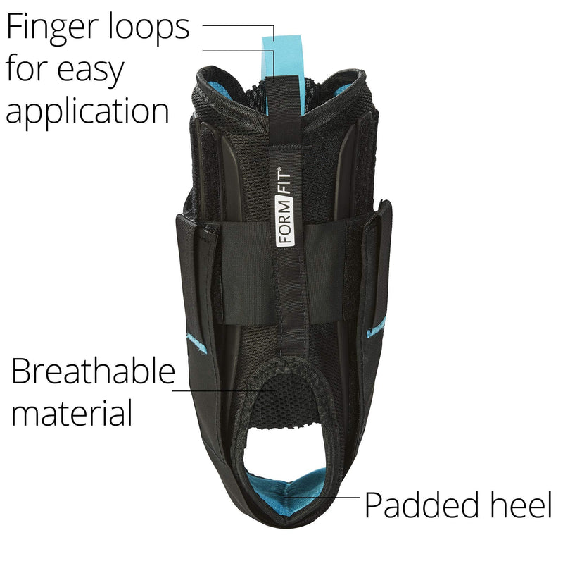 [Australia] - Ossur FormFit Ankle Brace with Figure 8 Strapping | For Post Injury or Preventive Use in Basketball, Soccer, Football| Lightweight Material | Quick Lace Up & Inversion/Eversion Control | (Small) 