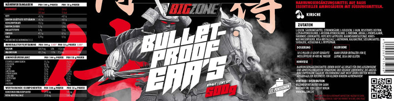 [Australia] - Big-Zone Bulletproof EAA's EAA Essential Amino Acids | For Muscle and Tissue - Bodybuilding - Extremely Delicious | 500g powder (cherry) cherry 