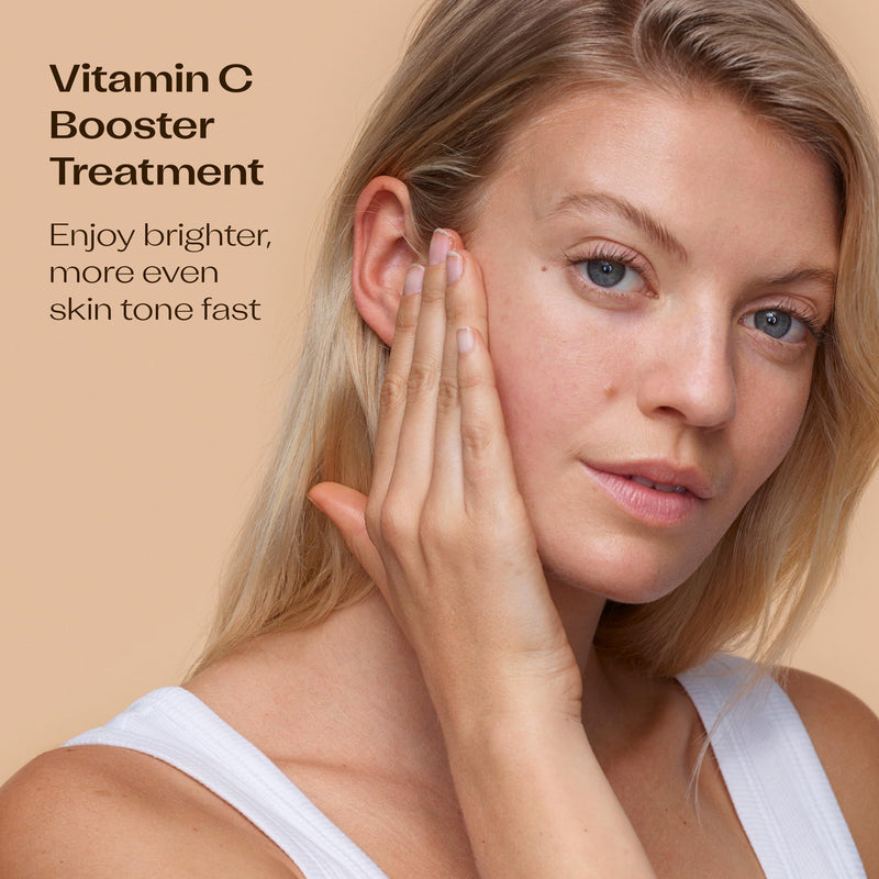 Trilogy Vitamin C Booster Treatment, Illuminating Serum with Hyaluronic Acid, 0.51 fl oz 0.51 Fl Oz (Pack of 1)