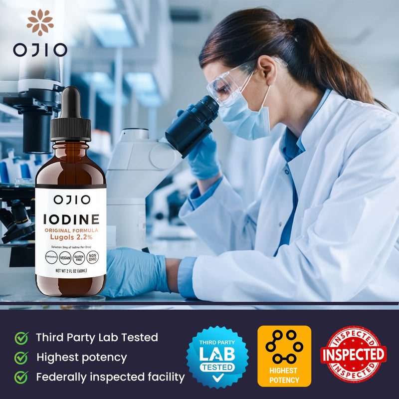 [Australia] - Lugols Iodine Solution 2% - 1 Year Supply - High Potency Liquid Oral Iodine Drops with Superior Absorption ‚Äì Improves Overall Health & Energy for Women, Men, Kids - 2 fl Oz (Pack of 1) 2 Fl Oz (Pack of 1) 