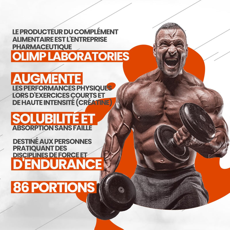 OLIMP SPORT NUTRITION Olimp Labs Creatine Xplode Powder, Pineapple Flavour, 500 g