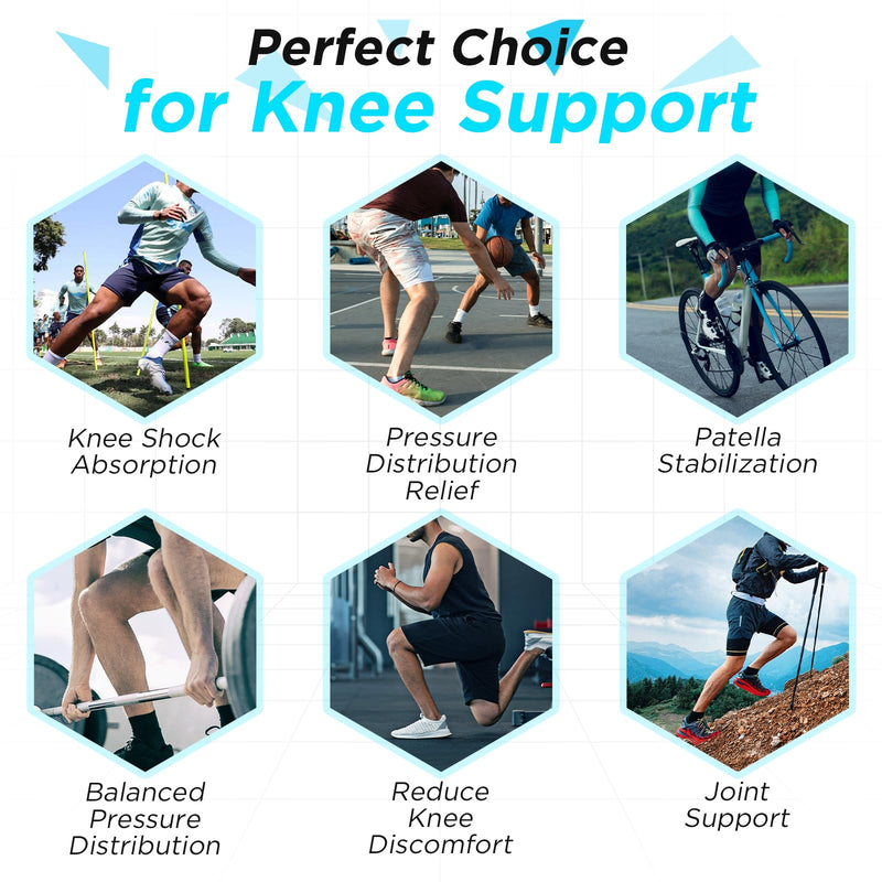 OK TAPE Nylon Kinesiology Tape for Knee, 10 Pcs Stretchable on Four Sides Precut Strips, Athletic Tape for Knee Support & Stability,Breathable and Hypoallergenic, Beige