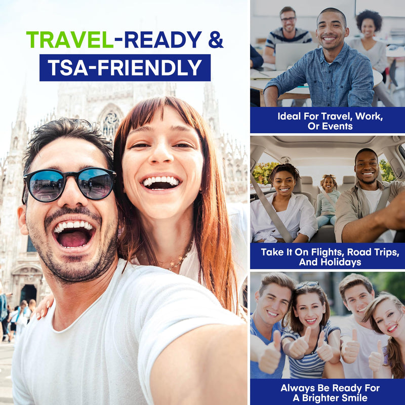 Teeth Whitening Pen – 35% Urea Peroxide Gel, Clear Twist-Dispensing Whitening Pens for Stain Removal, Professional-Strength, Easy-to-Use, Travel-Friendly(A Set of 5 Pens) 0.07 Fl Oz (Pack of 5)