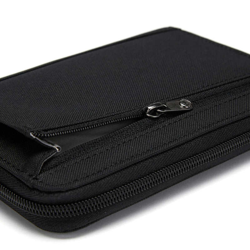 Pacsafe RFIDsafe Compact Travel Organizer One Size Jet Black