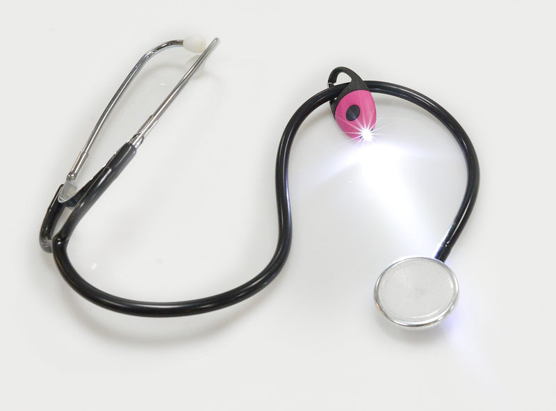 [Australia] - Princeton Tec Impulse Stethoscope Light (20 Lumens, Pink) Stethoscope Light (White LED) 