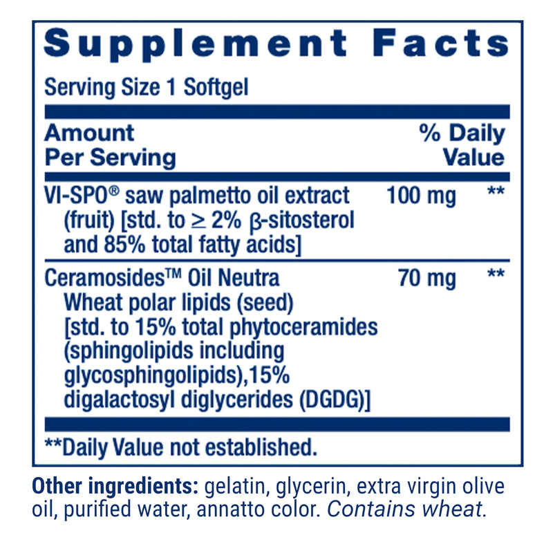 Life Extension Hair Growth for Women, Hair Growth Supplement, Fullness and Density, Ceramosides™, VI-SPO®, Non-GMO, 1-Daily, Gluten-Free, 30 softgels