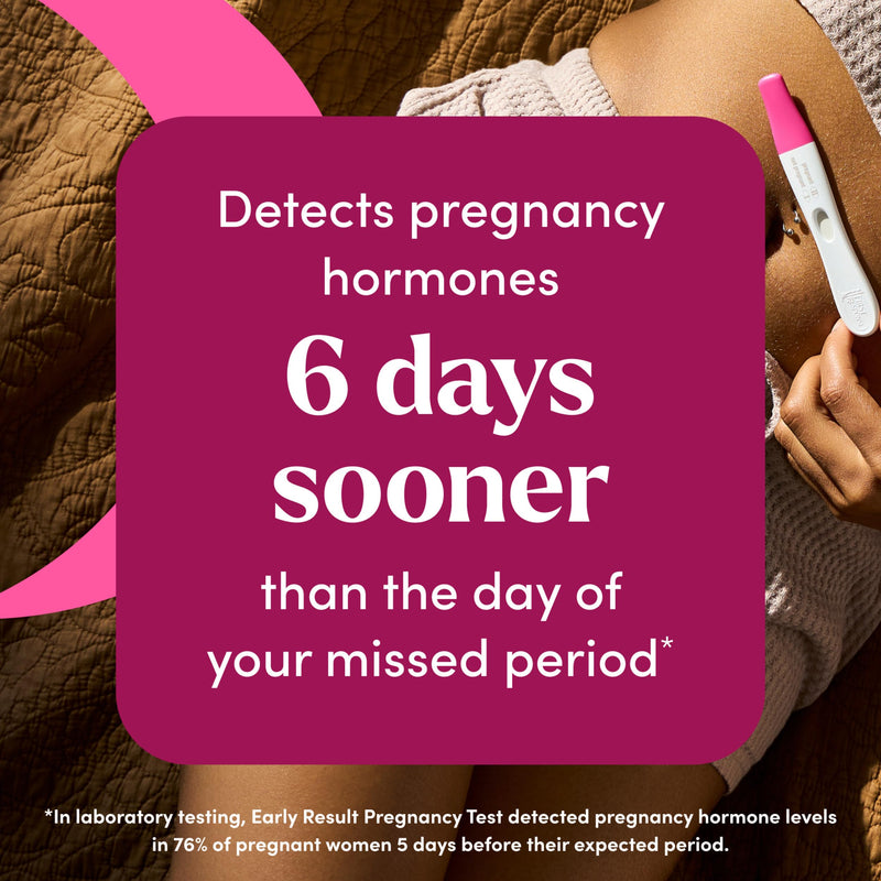 First Response Early Result Pregnancy Test, 2 Pack (Packaging & Test Design May Vary) 2 Count