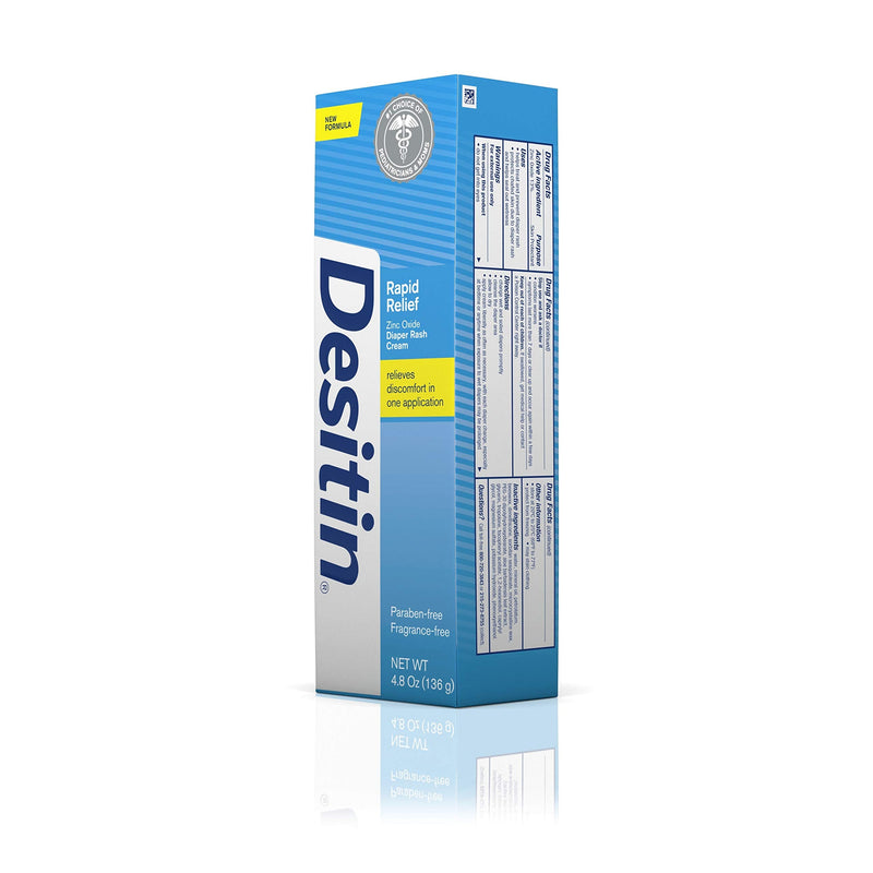 [Australia] - Desitin Daily Defense Baby Diaper Rash Cream with Zinc Oxide to Treat, Relieve & Prevent diaper rash, Hypoallergenic, Dye-, Phthalate- & Paraben-Free, 4.8 oz 