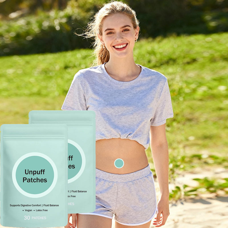 [Australia] - Unpuff Patches, with Dandelion, Fennel, Artichoke, Ginger & Turmeric, 2 Pack, 60 Patches (2pc) 