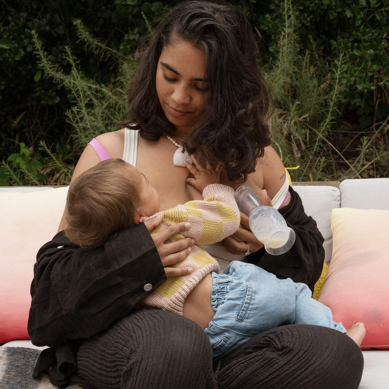 [Australia] - haakaa Silicone Breast Pump & Silicone Cap 5oz/150ml, Gen.2 5.4 Ounce Gray 