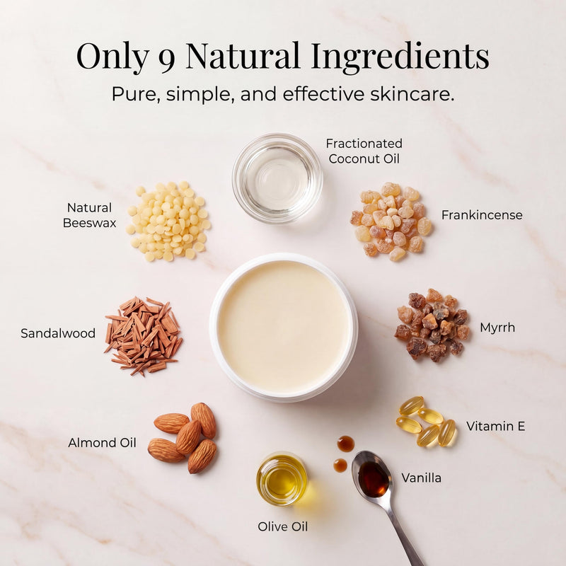 Vitality Extracts Skin Envy Essential Oil Balm - 6oz, Moisturizer, Beeswax, Vitamin A, Skin Care, All Natural, Coconut Oil