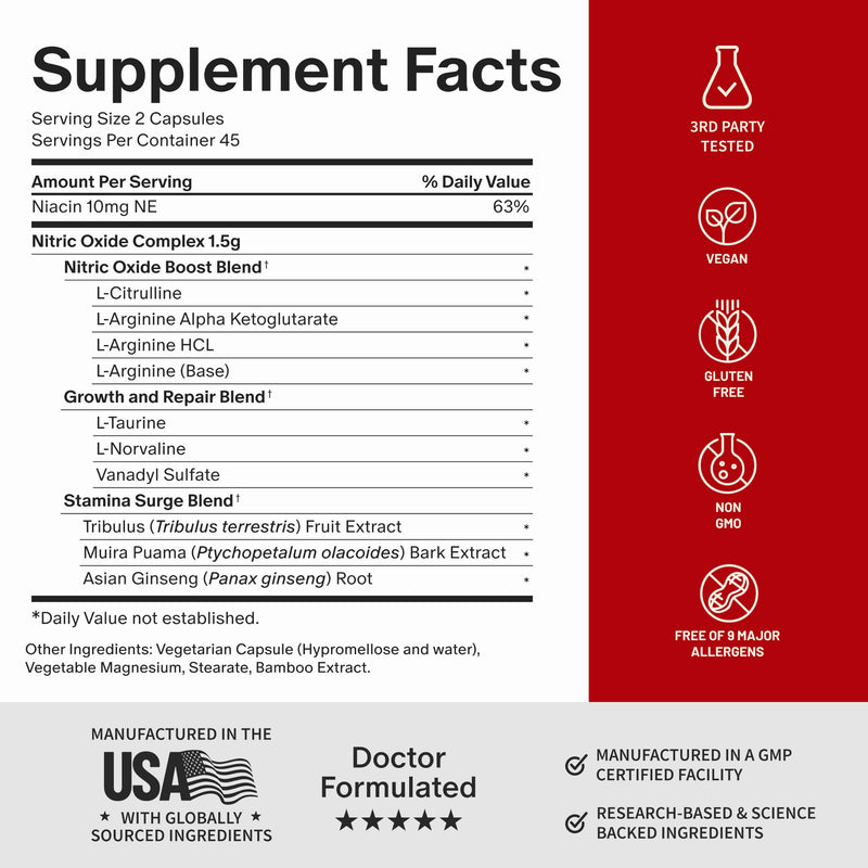 Snap Supplements Prostate Health + Nitric Oxide Booster Bundle, 90 Caps Ea | Stinging Nettle, Saw Palmetto for Men, Prostate Support Supplement, Nitric Oxide Supplements for Men, L-Arginine L-Citrulline 180 Count (Pack of 1)
