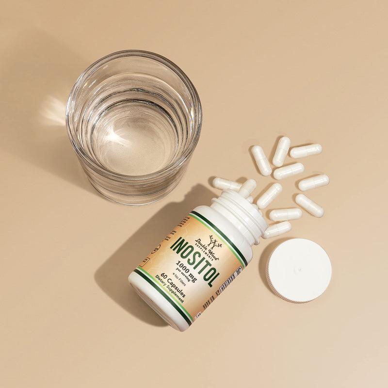 [Australia] - Inositol Capsules (Myo Inositol) 1000mg Health Support for Women (60 Count)(No Fillers, Vegan Safe, Gluten Free) by Double Wood 