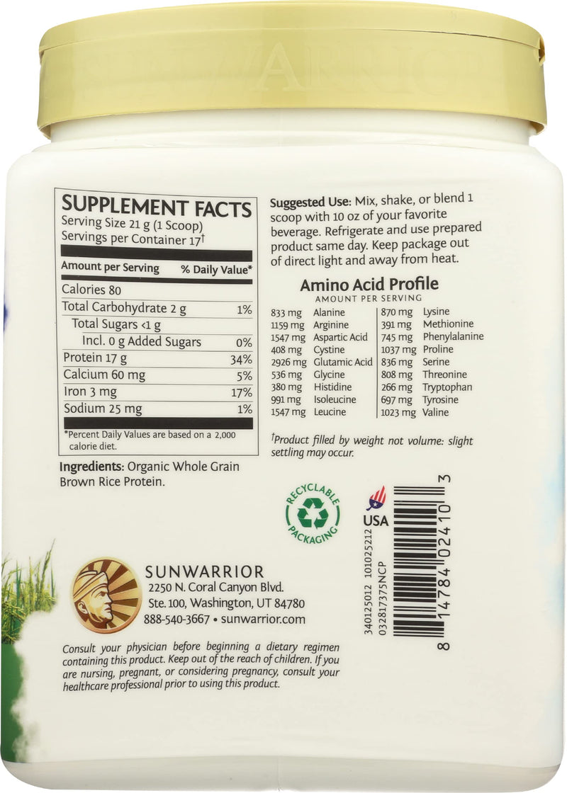 Sunwarrior Classic Protein Natural 500g