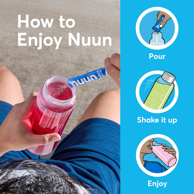 Nuun Sport Electrolyte Powder Packets Pink Lemonade, 16 Servings | with Magnesium, Calcium, Potassium, Chloride, and Sodium, Hydration Packets for On-the-Go, Gluten Free & Vegan 16 Count (Pack of 1)